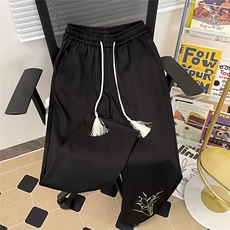 男新款青少年时尚刺绣休闲裤K2838P38，男装休闲裤，星座1116-2
