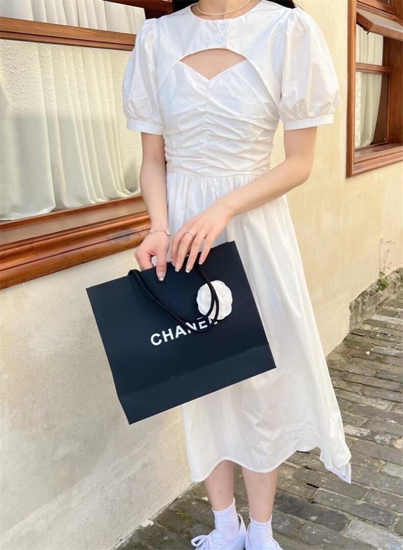 现货新款两件套连衣裙，女装连衣裙，MI MI(1F)