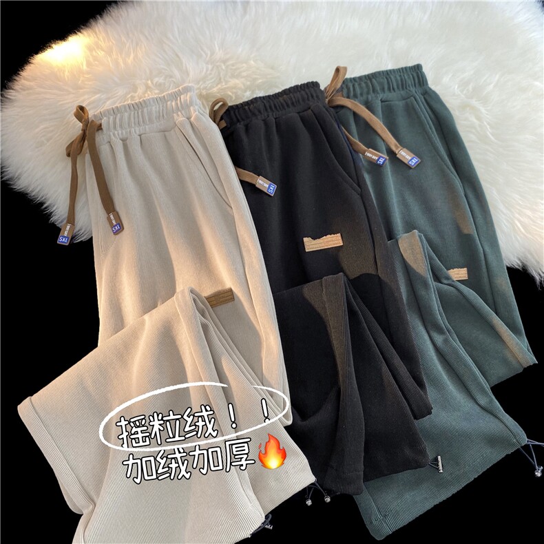 【现货】A353-常规P45控58加绒P55控68直筒卫裤休闲裤,男装休闲裤,电商B335
