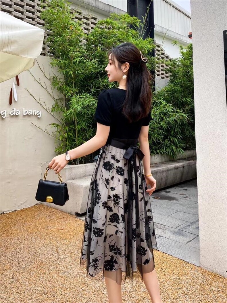 夏季新款连衣裙现货，女装连衣裙，MZ 慕姿