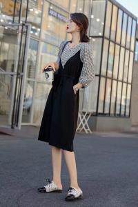 假两件连衣裙，女装连衣裙，琪轩蔓莎