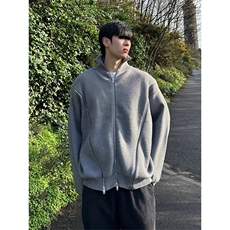 秋冬小众拉链设计毛衣外套男宽松休闲重磅立领针织衫MY9226P63，男装针织衫/毛衣，星座1013-5