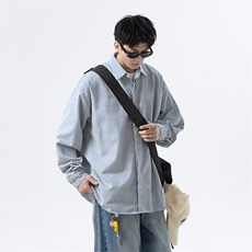 条纹长袖衬衫男xh102-特p：40，男装衬衫，电商B367