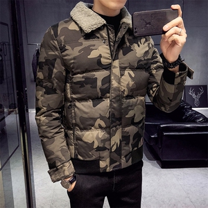 A313-MY101 冬装棉服男加厚棉袄店主风短款棉服男图片