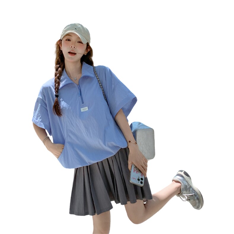 【新款】夏日小清新拼接假两件连衣裙ZB285-1931-P150-K248,女装连衣裙,浙宝285（原212）