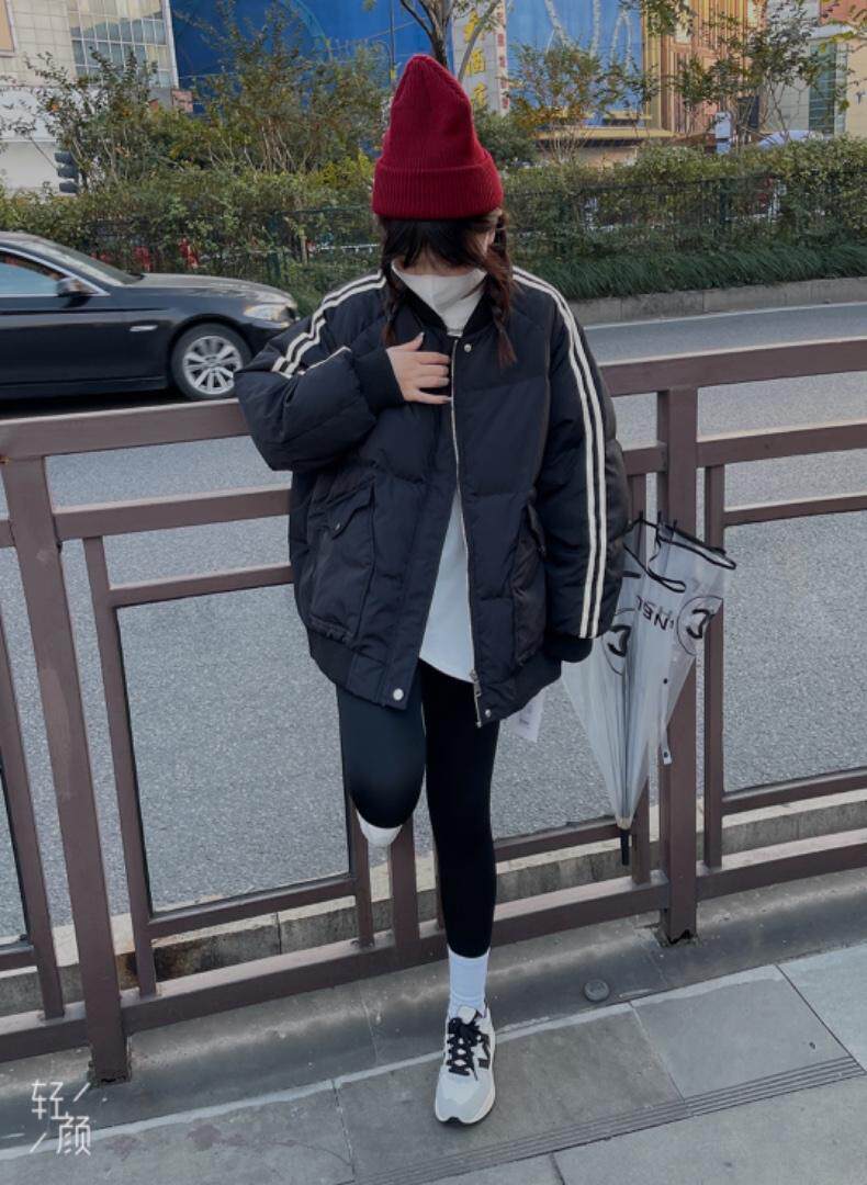 韩版情侣款羽绒服，女装羽绒服，玩美