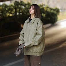 中性风机动皮衣美式潮牌骑行服皮夹克外套二开A406JK3518特P85，男装夹克，星座309（原A406）