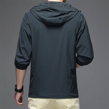 中老年夹克衫男春秋季中年人外套薄款休闲上衣春秋款爸爸装冲锋衣，男装夹克，电商B212（原钱塘6029）