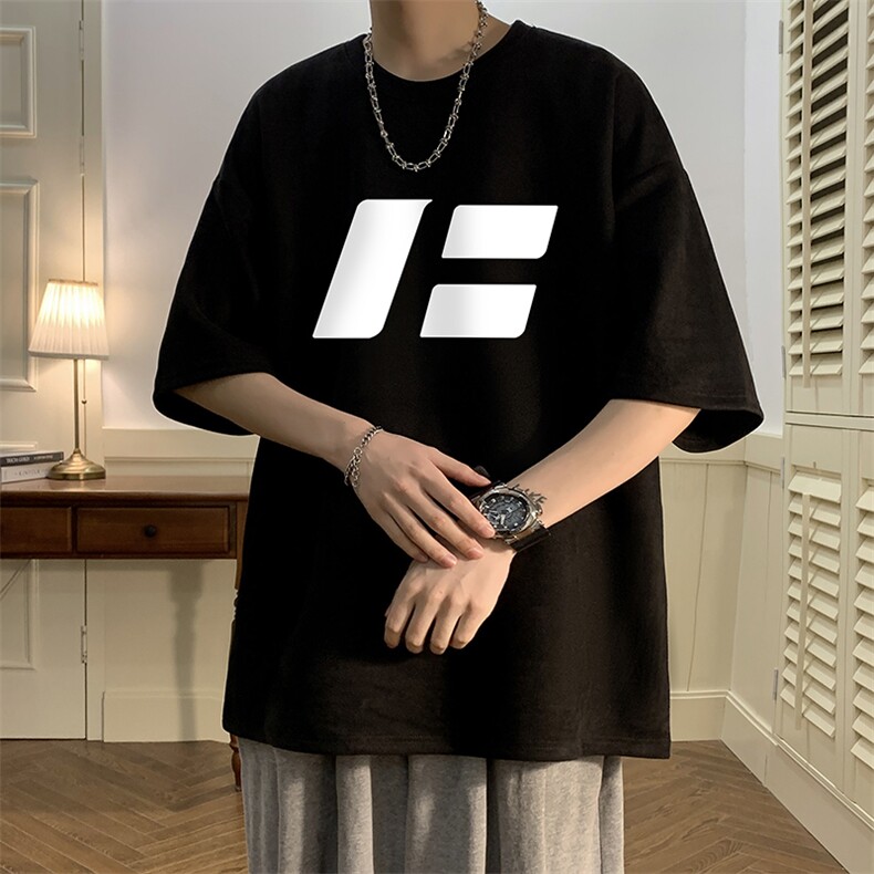 麂皮绒短袖t恤男大码半袖男JD82435-P25,男装T恤,电商A040
