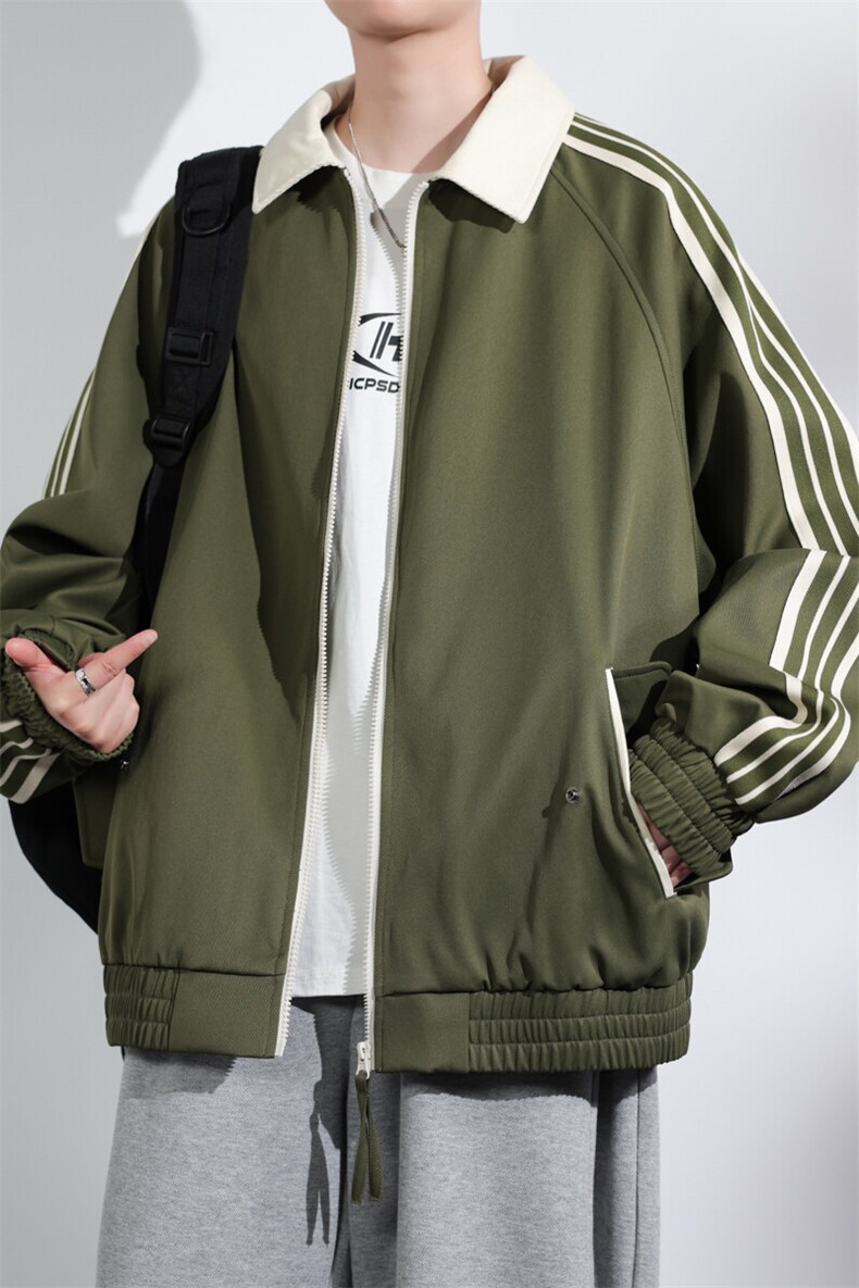 109-JK8815-P78L-9XL春季新款大码翻领夹克外套控138,男装夹克,星座109