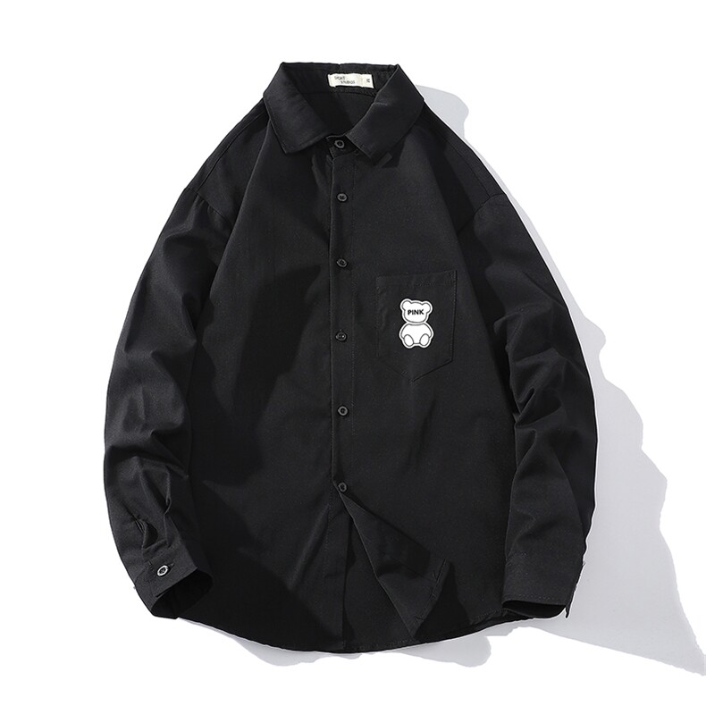 长袖衬衫男士大码宽松衬衣男寸衫网格CS15292-P38,男装衬衫,电商A040A