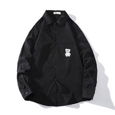 长袖衬衫男士大码宽松衬衣男寸衫网格CS15292-P38，男装衬衫，电商A040A
