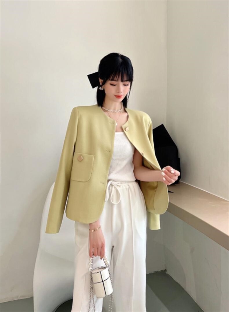 清透小香风外套，其它，英利伊人