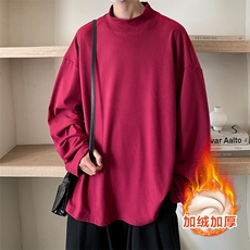 酒红色加绒款