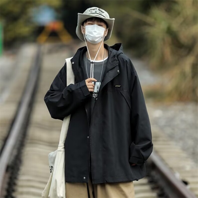 男秋季2022新款长袖夹克带帽外套JK31P50,男装夹克,星座1116-2