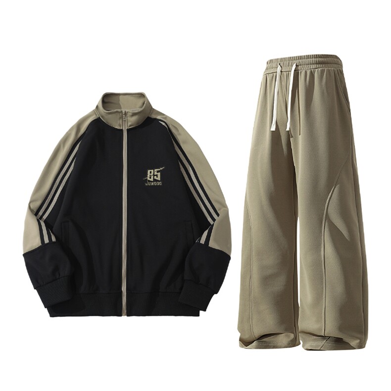 春季新款现货情侣套装男DSA157B-TZ5868-P85,男装休闲套装,电商A157B