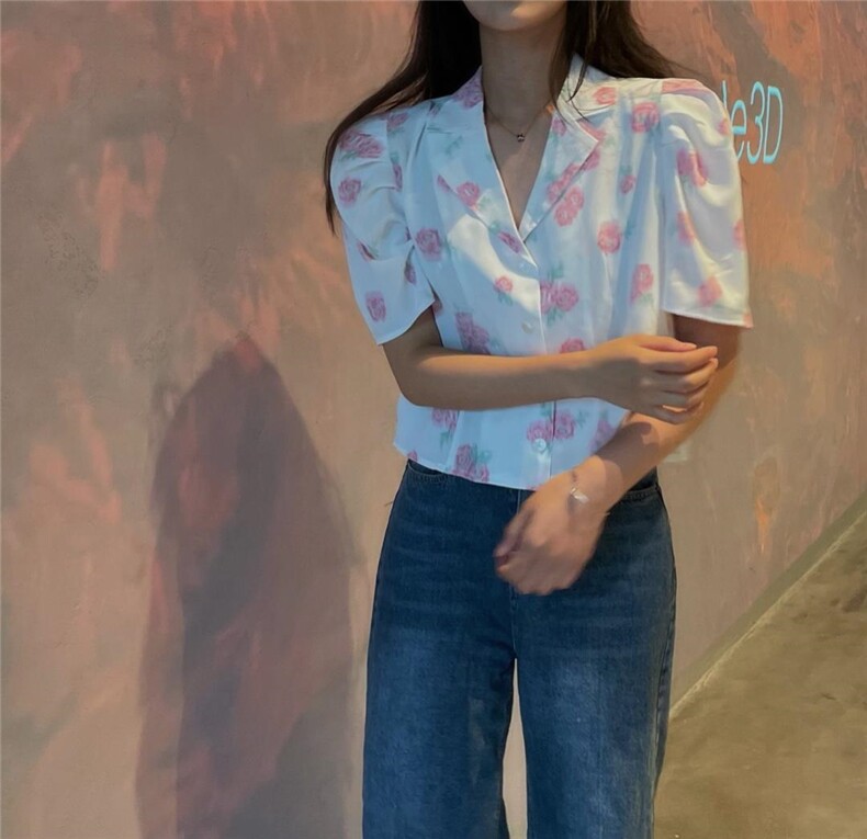 印花港风小衫,女装其它,欧尼蒂