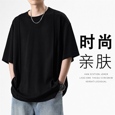 美式t恤夏季潮牌时尚夏装冰丝跑步运动TT350-特批-3359，男装T恤，星座718