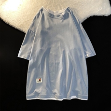 港风T恤男短袖夏季韩版潮流宽松半袖衣服男生TC305-P25，男装T恤，星座717