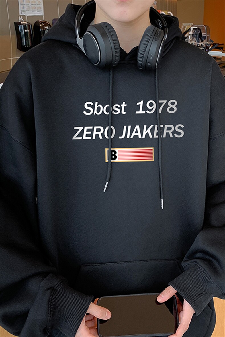 ！连帽圆领卫衣男装港风帽衫男LM179-P35,男装卫衣,电商B367