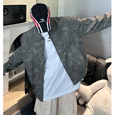 机车服皮衣男女春秋季百搭痞帅皮夹克外套PY02-P120-现货，男装夹克，电商B327