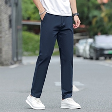 休闲长裤子直筒宽松2025新款秋冬潮流百搭男款西裤春秋D1015-P50，男装西裤，星座509
