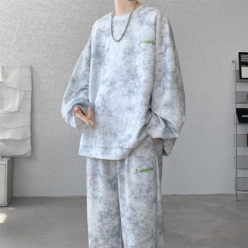 现货 TZ759-特批60 98 高品质高克重秋季新款大码刺绣套装图片