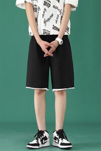 2023夏新款潮流宽松五分运动裤WK60-特批22,女装休闲裤,星座718-1