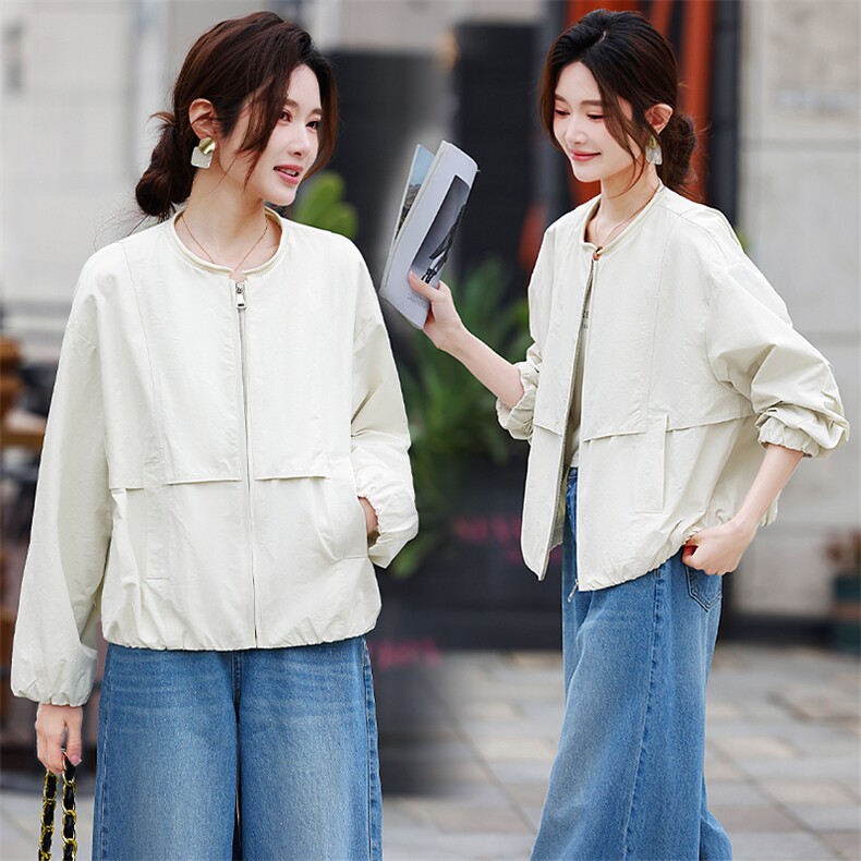 短款外套女春季2026新款小个子时尚减龄百搭高端上衣，女装短外套，鑫源服饰