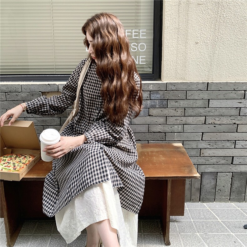2026秋季新款蕾丝拼接两件套连衣裙2C053/款823/批165/控218,女装连衣裙,2C053