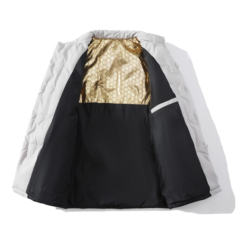 羽绒服风复古棉衣男冬款90绒羽绒服保暖外套休闲棉服1170p215,男装羽绒服,电商A016