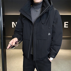 新标90绒有店主风冬季男士休闲连帽羽绒服外套25992-P275，男装羽绒服，电商B338