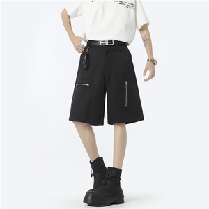 深度库存大夏季速干伐木工装裤男宽松五分裤休闲短裤DK90-P28图片
