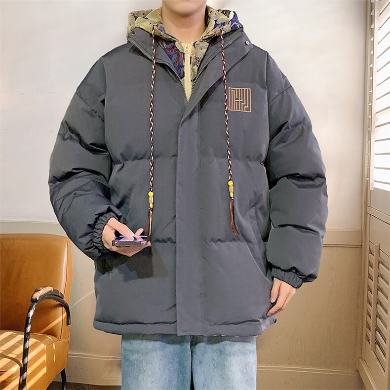 冬季潮风假两件外套男新款美式棉衣XZ102B-1-M9903P125,男装棉衣,星座102B-1