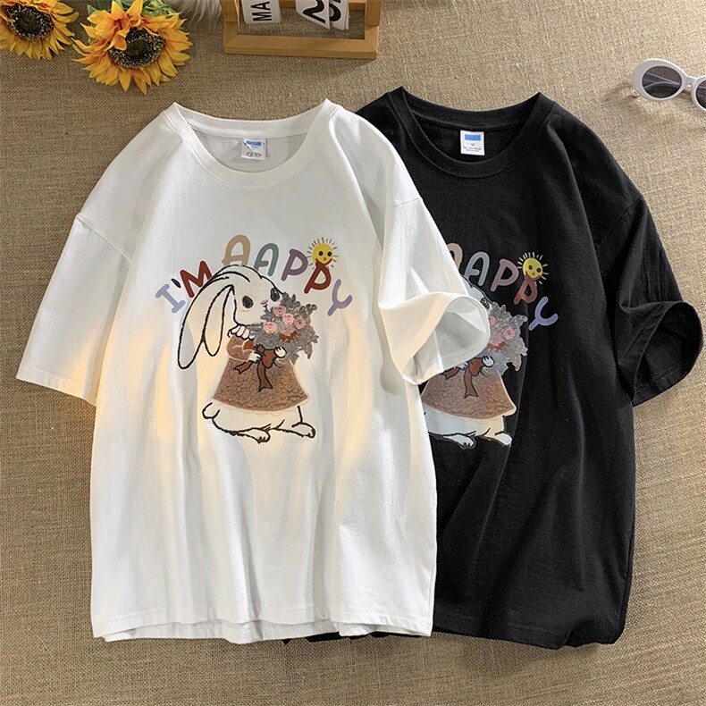 新款夏季圆领短袖街头潮流青春流行宽松印花T恤XZ201-2T793p28,男装T恤,星座201-2