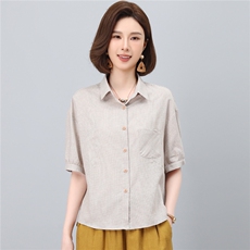 2026夏秋季时尚简约大方气质优雅显瘦休闲潮流千鸟格上衣，女装衬衫，独衣靓