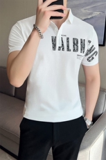 2024夏季新款英伦风高品质修身刺绣POLO衫冰丝短袖T恤男D238-p48，男装T恤，电商D303