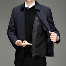 FA22201钱塘2020-3商务休闲冬季厚款羽绒中年男士羽绒服P185，男装夹克，钱塘207-3