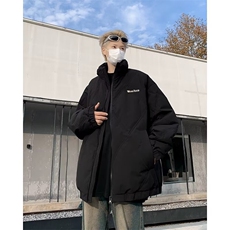 2024新款双线大菱形棉袄棉衣男女气质流行休闲M2911-P82，男装棉衣，星座1109-3
