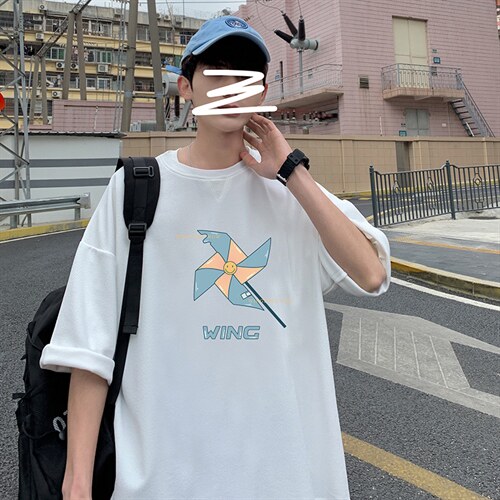 Q11112-P30春夏季七分袖t恤男大码五分袖男短袖中袖,男装T恤,电商A040