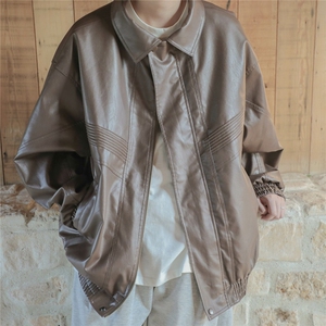 814-1-JK1700-P108 148 PU皮夹克外套图片