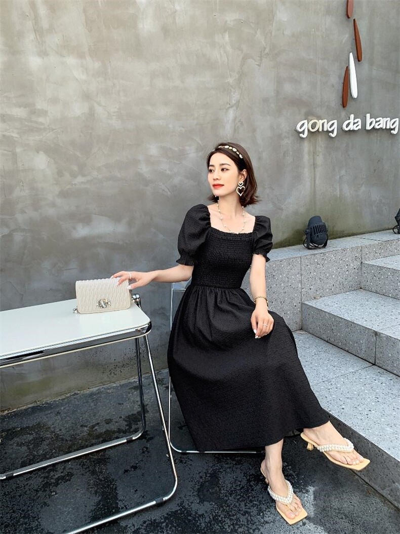 赫本风，女装，贻思茗