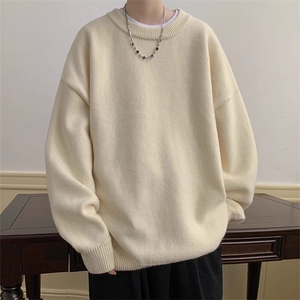 1506A/GL0220/P52男款毛线衣纯色针织打底衫图片