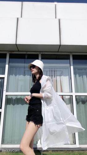 夏季新款防晒衣，女装，蓝帕