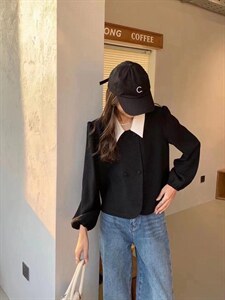 时尚小香风外套。新的新款面料很薄，质量很好，补单.????图片