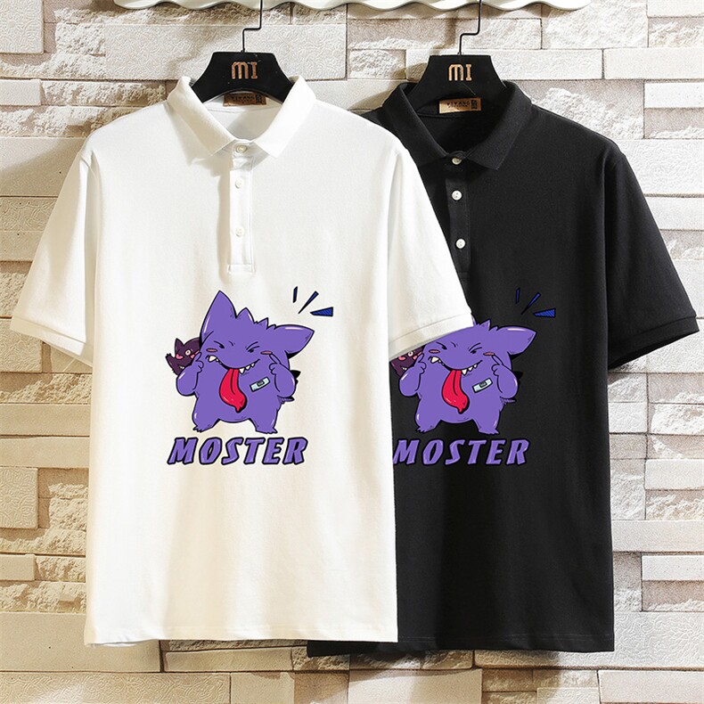 PL57087-P35翻领短袖polo衫男大码胖子半袖t恤男有领保罗衫,男装Polo衫,电商A040A