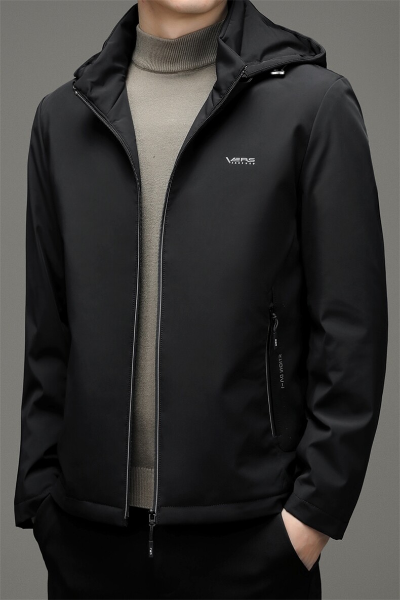 21冬季纯色立领短款羽绒服男士厚款保暖休闲外套SNNYR218825-P275，男装羽绒服，电商B212（原钱塘6029）