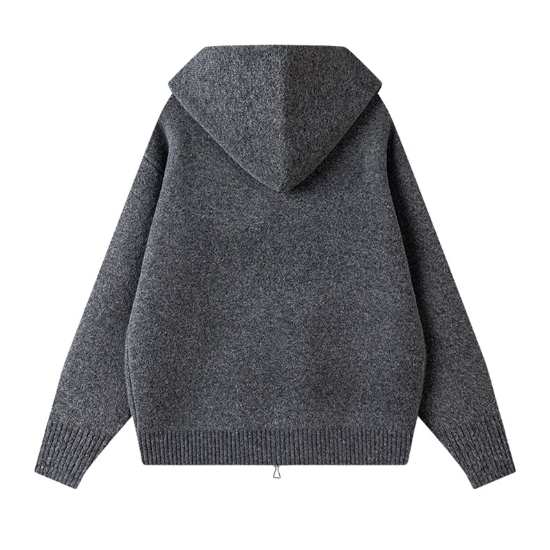 现货高品质双面针织连帽针织毛衣开衫外套310A-2MYY5027P108,男装针织衫/毛衣,星座310A-2