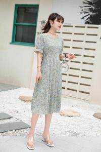 夏季新款连衣裙，女装连衣裙，浪漫流纱