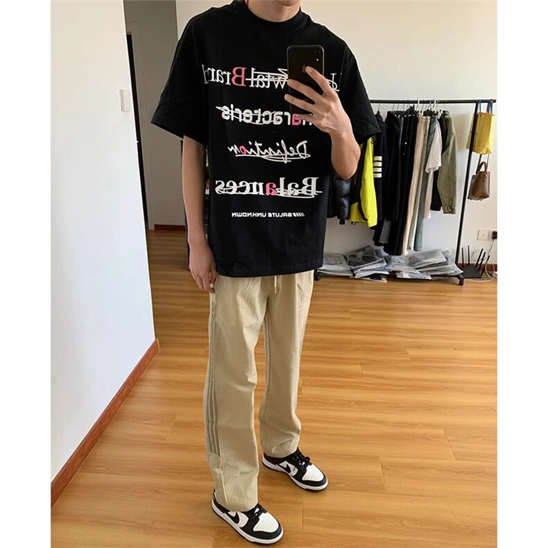 【网图】卡其色条纹工装裤男夏季薄款美式尼龙速干裤子WWKZ11-P43,男装工装外套,星座1007（原301D）
